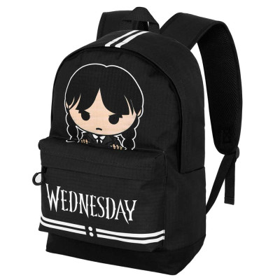 Mochila Escolar adap trolley Wednesday Cute 44cm