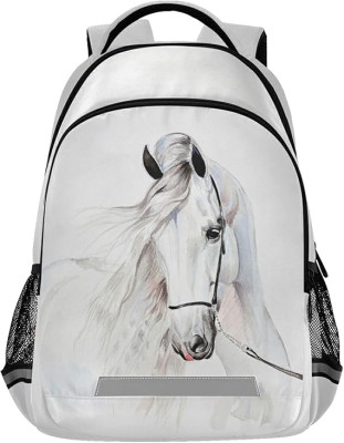 Mochila Escolar Cavalo Branco 42cm