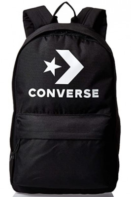 Mochila Escolar Converse All Star Preta 46cm