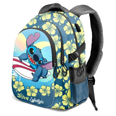 Mochila Escolar de luxe Stitch filme adap trolley