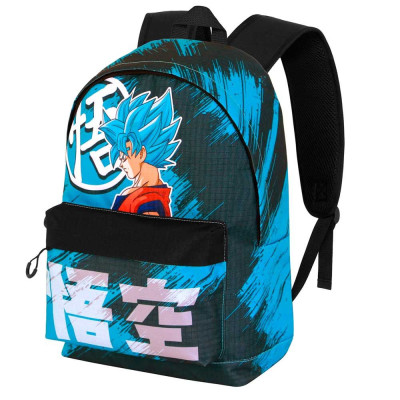 Mochila Escolar Dragon Ball Super Azul 41cm