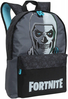 Mochila Escolar Fortnite Skull Trooper 43cm