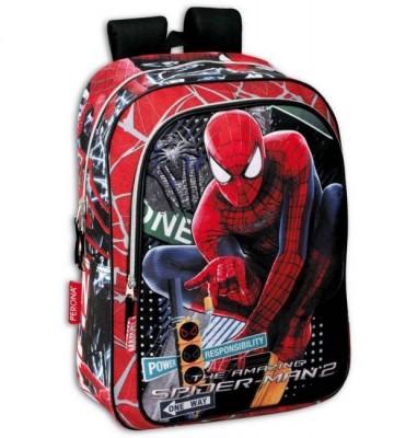 Mochila escolar homem aranha Amazing 2 Traffic grande