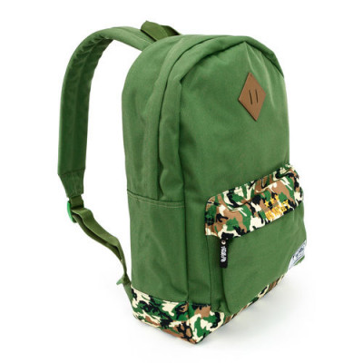 Mochila Escolar Militar Camuflado 45cm