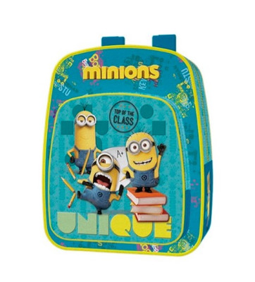 Mochila Escolar Minions Unique 43cm
