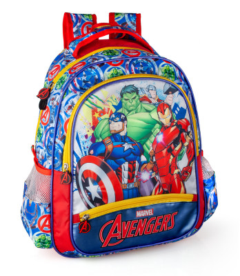 Mochila Escolar Premium 39cm Avengers Marvel