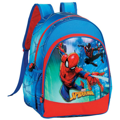 Mochila Escolar Spiderman City Protection adap trolley 40cm