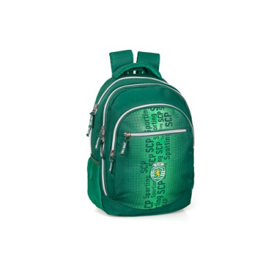 Mochila Escolar Sporting CP 3Fechos 44cm