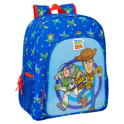 Mochila Escolar Toy Story Disney Pixar Azul 38cm
