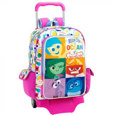 Mochila escolar trolley Inside Out Disney Emotion