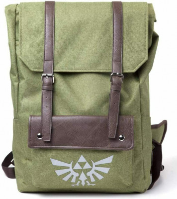 Mochila Escolar Zelda Link Hooded Canvas 48cm