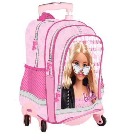 Mochila Fashion Barbie+carro 41,5x30x17cm.