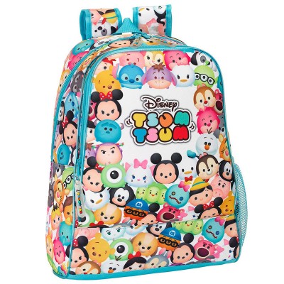 Mochila Grande Tsum Tsum Disney turquoise Loja da Crianca