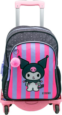 Mochila Kuromi + Trolley Rosa Toybags 360º