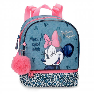 Mochila Lancheira Minnie Make It Rain Bows