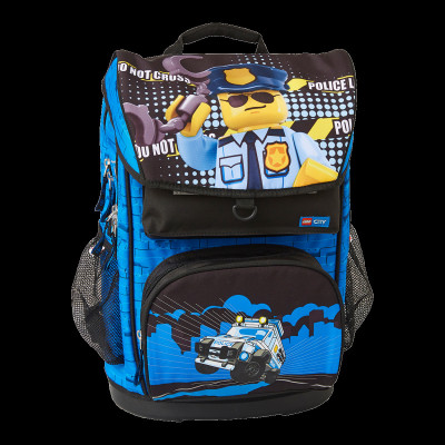 Mochila Lego City Police Cop  maxi 3 em 1