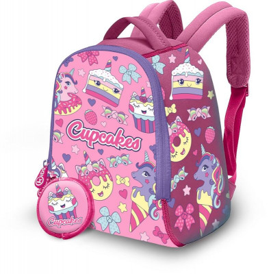 Mochila Neoprene Cupcakes 25cm