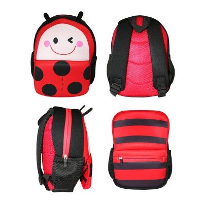 Mochila Neoprene Joaninha 29cm