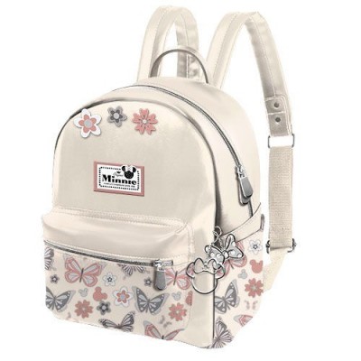 Mochila passeio 32cm Minnie - Ivoire
