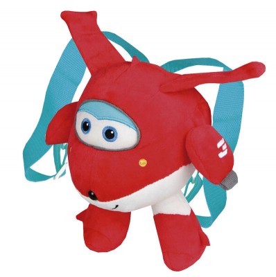 Mochila peluche Jett de Super wings