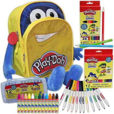 Mochila Play Doh Azul 37 Peças