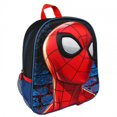 Mochila pré-escola 31cm Spiderman 3D