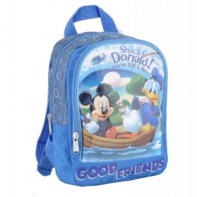 Mochila Pré-escolar 27 cm da Disney Mickey e Donald