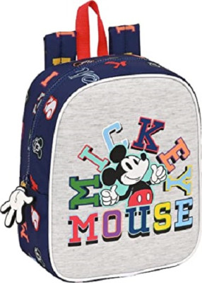 Mochila Pré Escolar 27cm adap trolley Mickey Only One