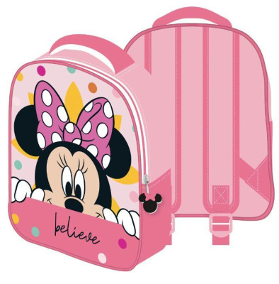 Mochila Pré Escolar 28cm Minnie