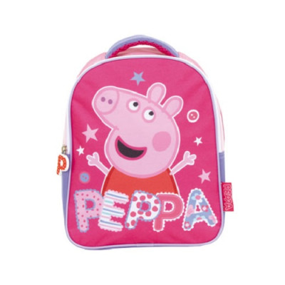 Mochila Pré Escolar 28cm Porquinha Peppa