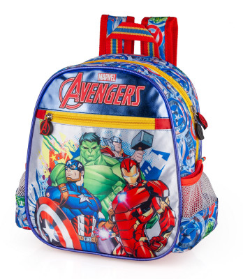 Mochila Pré Escolar 29cm Avengers Marvel