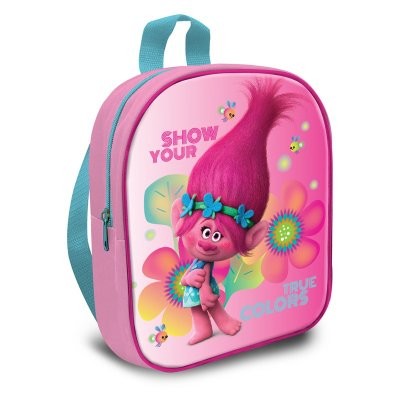 Mochila pré-escolar 29cm dos Trolls - Show Your True Colors