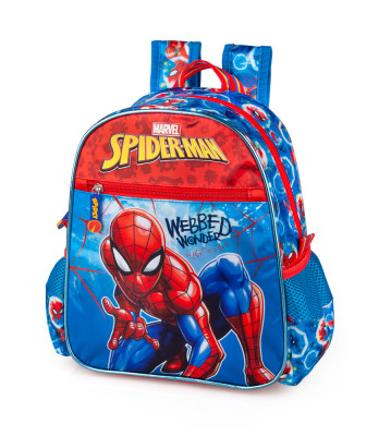 Mochila Pré Escolar 29cm Spiderman Webbed Wonder
