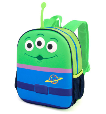 Mochila Pré Escolar 31cm Alien Toy Story 3D