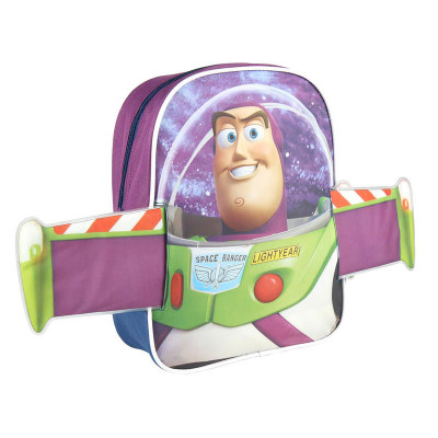 Mochila Pré Escolar 31cm Buzz Lightyear Toy Story