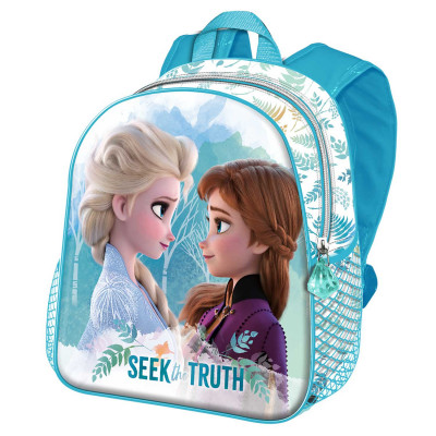 Mochila Pré Escolar 31cm Frozen 2 3D Seek the Truth