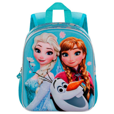 Mochila Pré Escolar 31cm Frozen 2 Happiness 3D