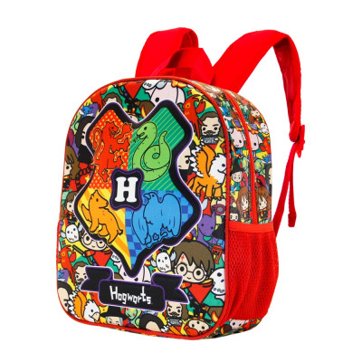 Mochila Pré Escolar 31cm Harry Potter All Together Now 3D