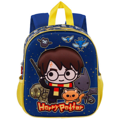 Mochila Pré Escolar 31cm Harry Potter Beasty Friends 3D