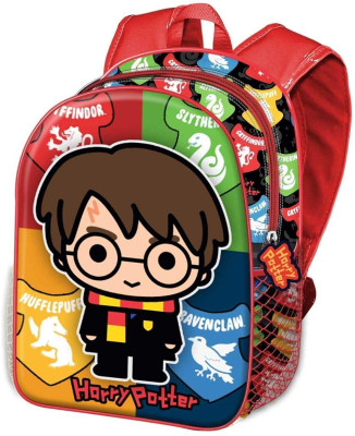 Mochila Pré Escolar 31cm Harry Potter Wizard 3D