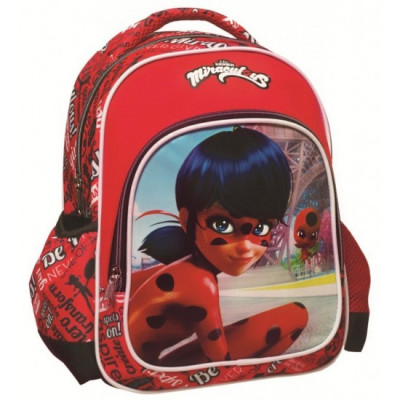 Mochila Pré Escolar 31cm Ladybug Paris