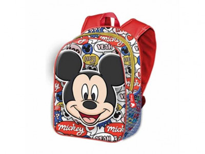 Mochila Pré Escolar 31cm Mickey Yeah 3D