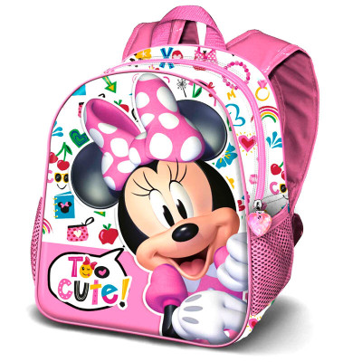 Mochila Pré Escolar 31cm Minnie Too Cute 3D