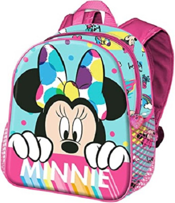 Mochila Pré Escolar 31cm Minnie Wishful 3D