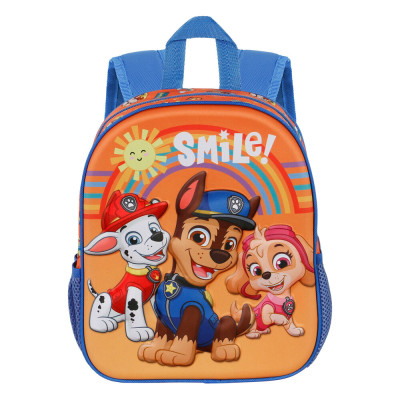 Mochila Pré Escolar 31cm Patrulha Pata Pawsome 3D