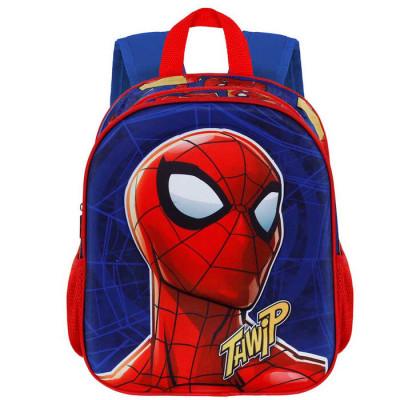 Mochila Pré Escolar 31cm Spiderman Sides 3D