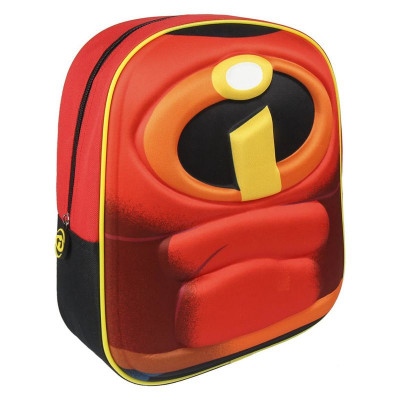 Mochila Pré Escolar 31cm The Incredibles 3D