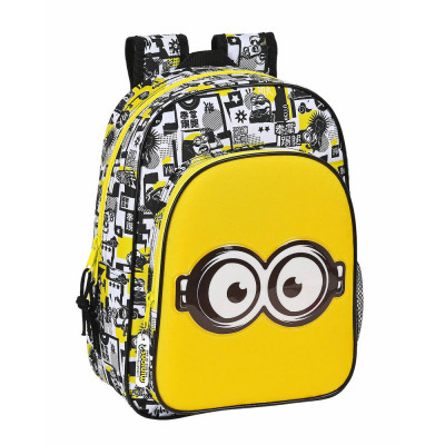 Mochila Pré Escolar 34cm adap trolley Minions 2: The Rise of Gru