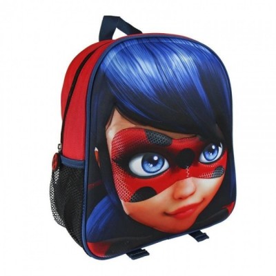 Mochila pré-escolar 3D 31cm Ladybug