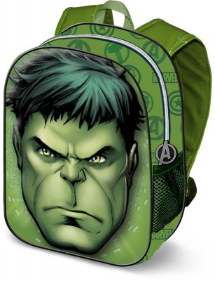 Mochila Pré-escolar 3D Hulk 31cm Rage